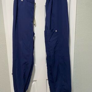 LOT OF 2 Figs Jogger & Cargo Scrub Pants Mens Medium Blue Technical Collection